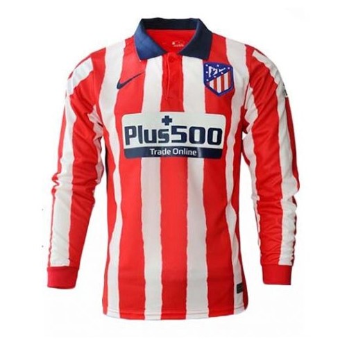 Tailandia Camiseta Atletico Madrid Primera Equipación ML 2020-2021 Rojo